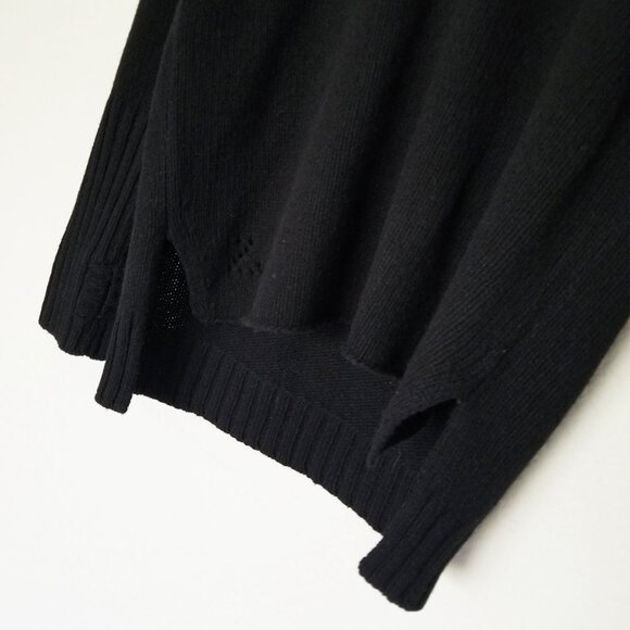 Zadig & Voltaire Valmy Reve D'Amour Vneck Jumper Sweater L 100% Merino Wool $358 - Picture 12 of 16